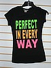 6 pcs Ladies Neon Print  Baby Doll T shirts PERFECT IN EVERY WAY